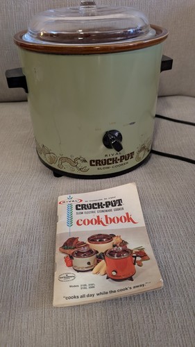 Vintage rival crock pot - vintage,